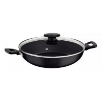 Panela Wok Antiaderente 3,3l C/ Tampa 28cm Loreto Tramontina